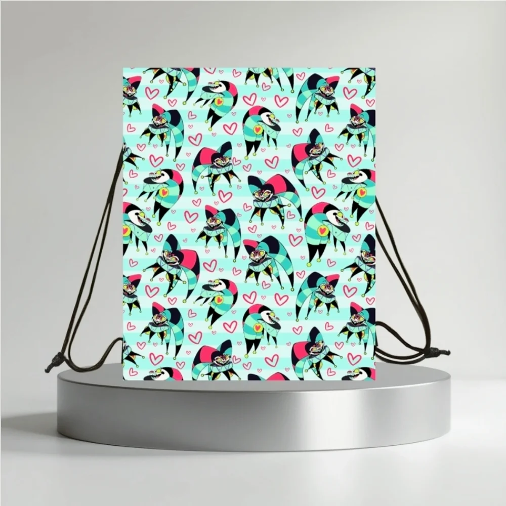 Helluva Boss‎ Fizzarolli Drawstring Bookbag Backpack! Fizz New Fanmade